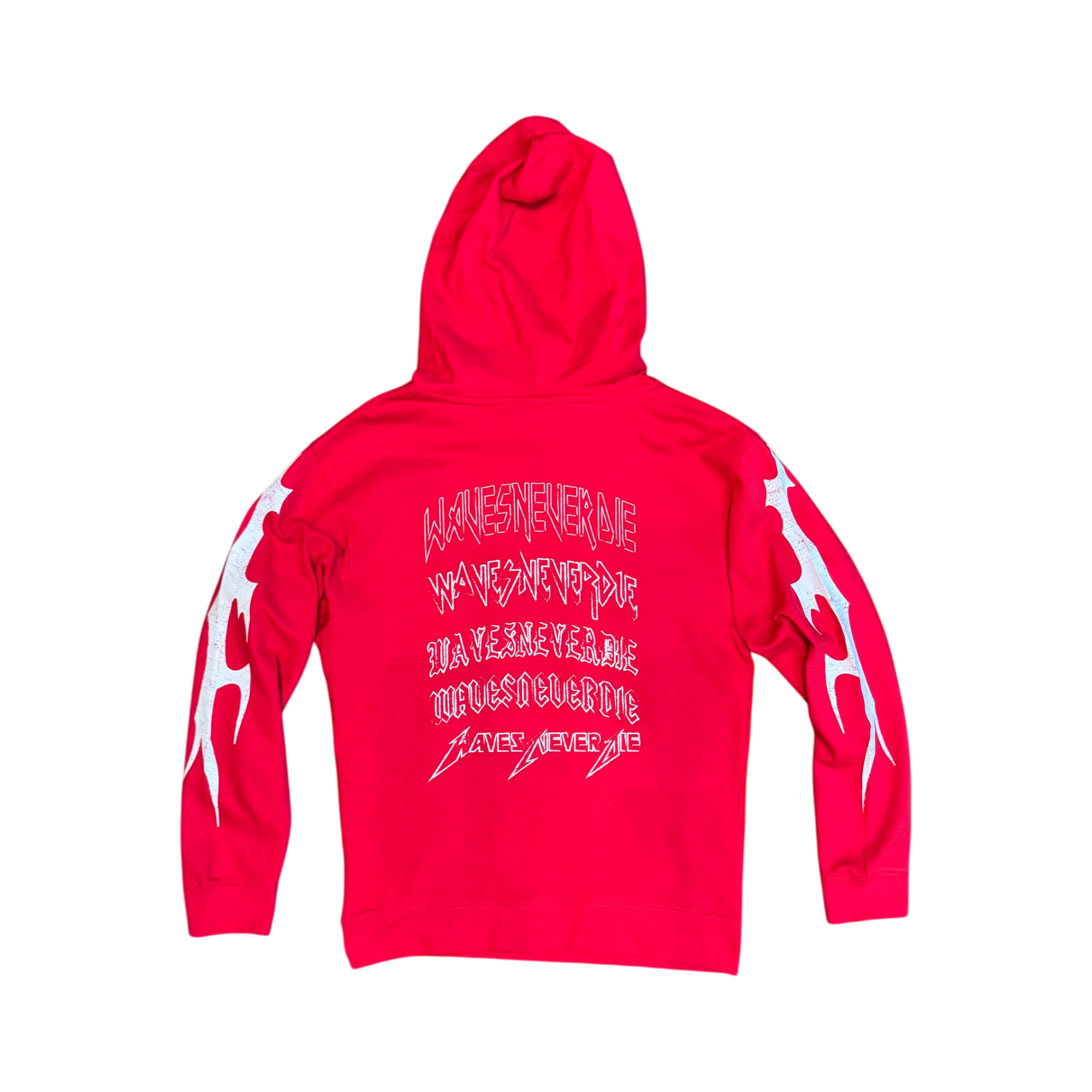 Metal Hoodie Red
