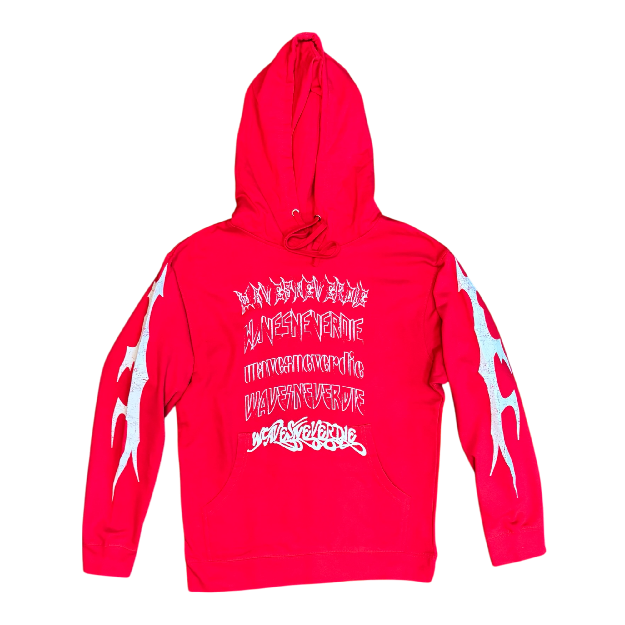 Metal Hoodie Red