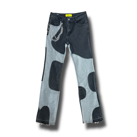 Wave Washed Denim Black