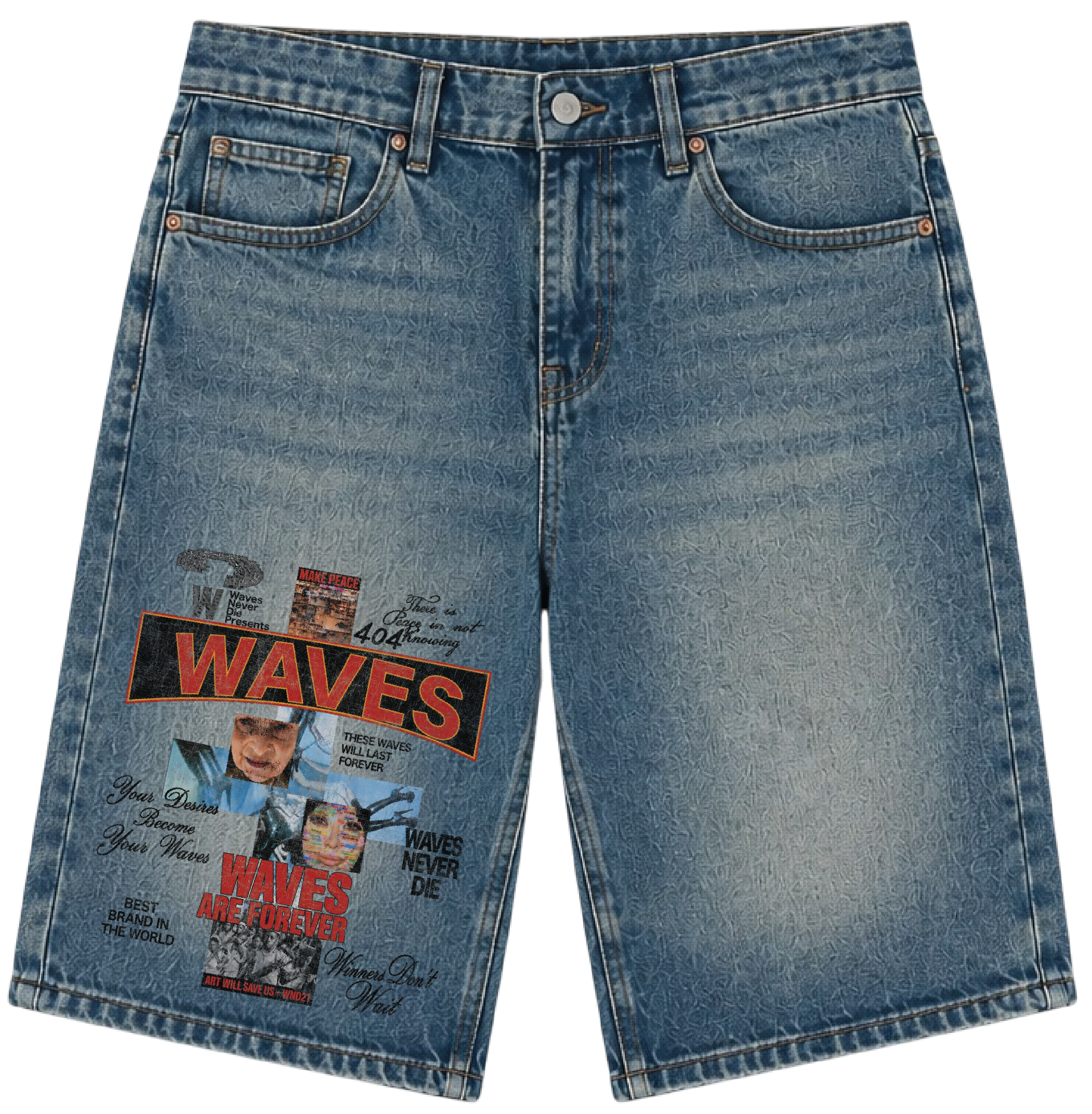 Forever Waves Jorts