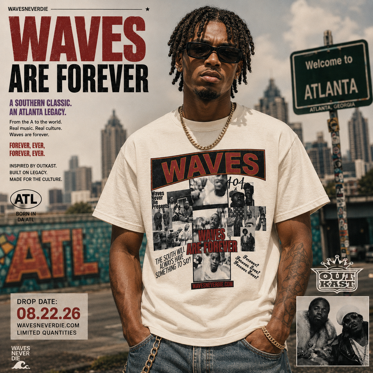 Waves Are Forever Tee
