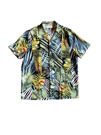 Waves Tropical Palm Vacation Shirt