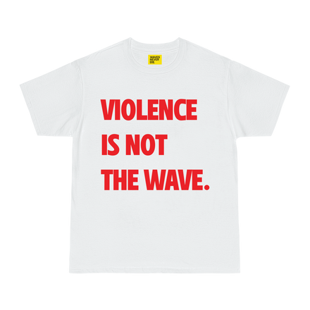 Not the Wave Tee White